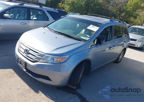 2012 Honda Odyssey Ex-L from USA, damaged, VIN 5FNRL5H6XCB095032